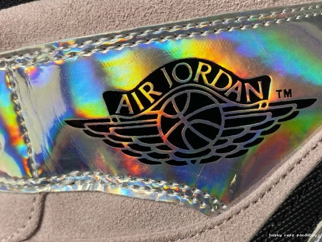 Rep Husky Iridescent (W) Jordan Air Powder BQ6472-602 Mid 1 Dirty 0706